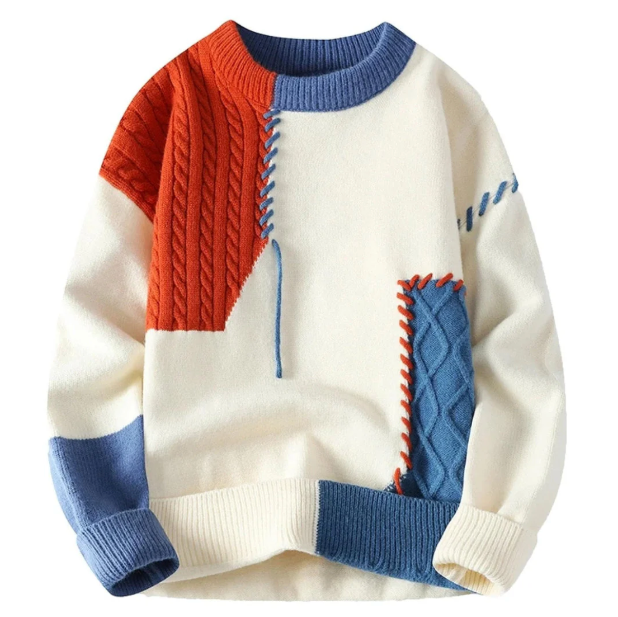 NOVI - Patchwork Sweater