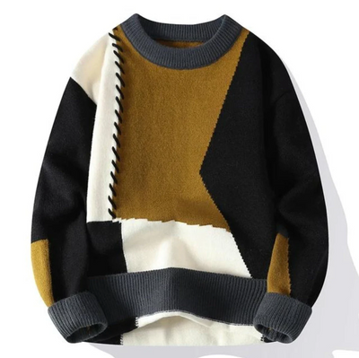 NOVI - Patchwork Sweater